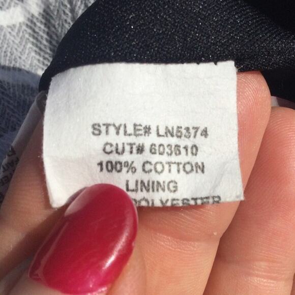 Eva Franco Womens Saybrook Dress Size 10 Gray White Striped Cotton Anthropologie - Picture 12 of 13